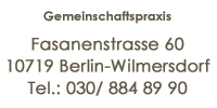 Dr. med. Horst Loch, Dr. med. Fedor Ernst, Chirurg, Enddarmerkrankungen, Dickdarm, Venenerkrankungen, Venelaser, Berlin, Wilmersdorf, Fasanenstr. 60, Proktologisches Zentrum Berlin, Venen, Durchfall, Bl�hungen, Juckreiz, Knoten, H�morrhoiden, Analfissur, Analabsze�